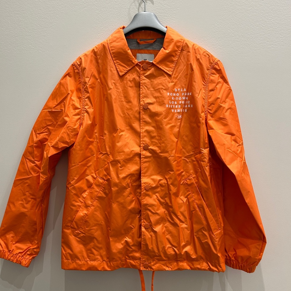 Bright H&M Orange Jacket